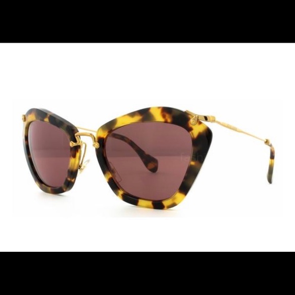 Miu Miu Accessories - Miu Miu SMU 10N cat eye sunglasses